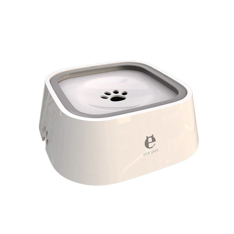 Dog Drinking Water Bowl Floating Non-Wetting Mouth Cat Bowl without Spill Drinking Water Dispenser Plastic Anti-Over Dog Bowl - Image 3