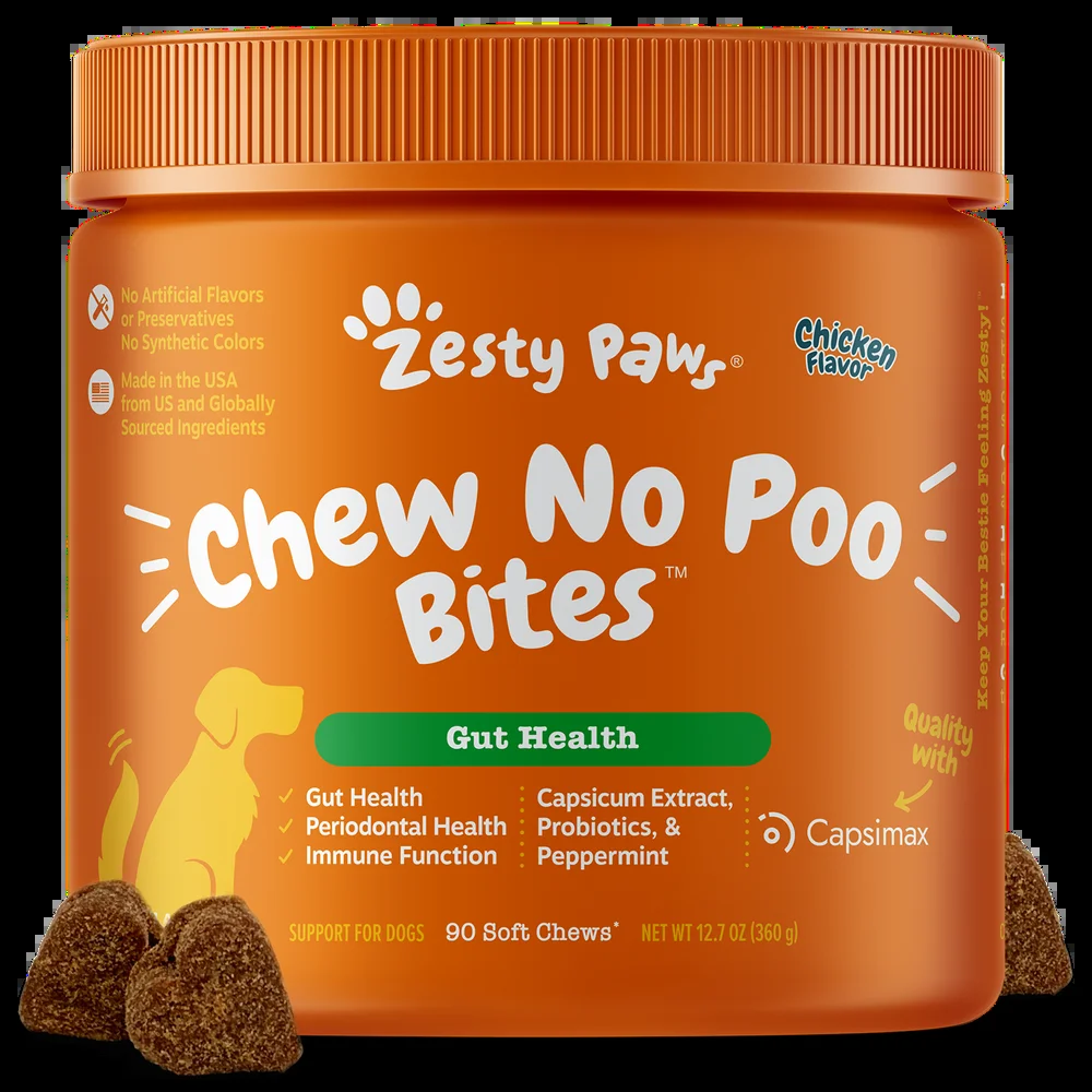 Gut Health Senior Advanced Probiotic Bites for Senior Dogs, Gut Flora & Immune Support, Functional Digestive Health Dog Supplement, Chicken Flavor, 90 Count Soft Chews - Image 11