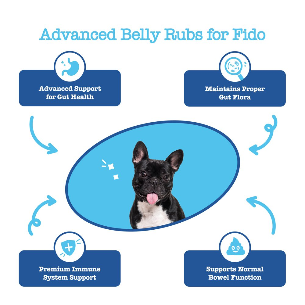 Gut Health Senior Advanced Probiotic Bites for Senior Dogs, Gut Flora & Immune Support, Functional Digestive Health Dog Supplement, Chicken Flavor, 90 Count Soft Chews - Image 5