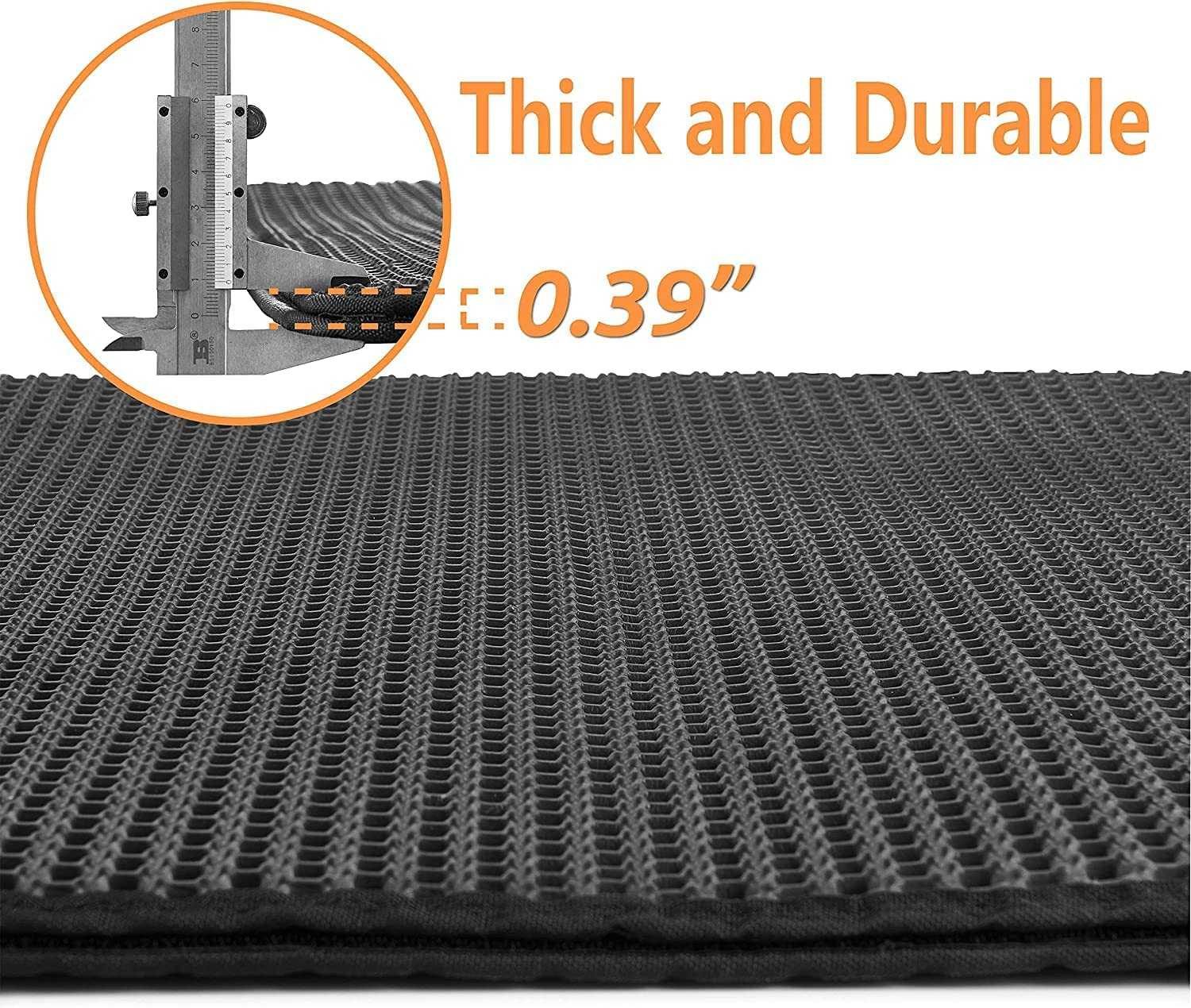 Conlun Cat Litter Mat Cat Litter Trapping Mat, Honeycomb Double Layer Design, Urine and Water Proof Material, Scatter Control, Less Waste,Easier to Clean,Washable - Image 5