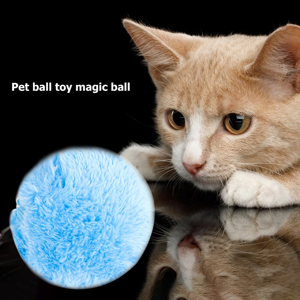 Magic Roller Ball Activation Automatic Ball Dog Cat Interactive Funny Chew Plush Electric Rolling Ball Pet Dog Cat Toy - Image 5