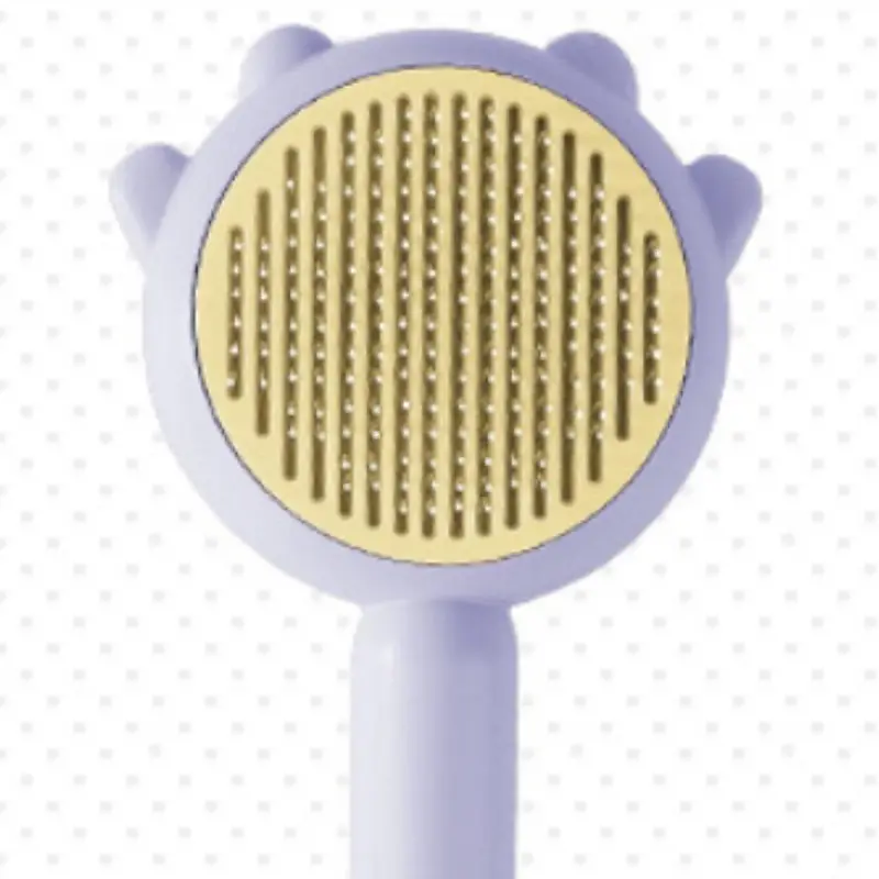 Pamper Your Cat with Our Shedding Button Cat Brush – the Perfect Valentine'S Gift for a Well-Groomed and Happy Pet. Order Now for a Smoother, Cleaner Grooming Experience!