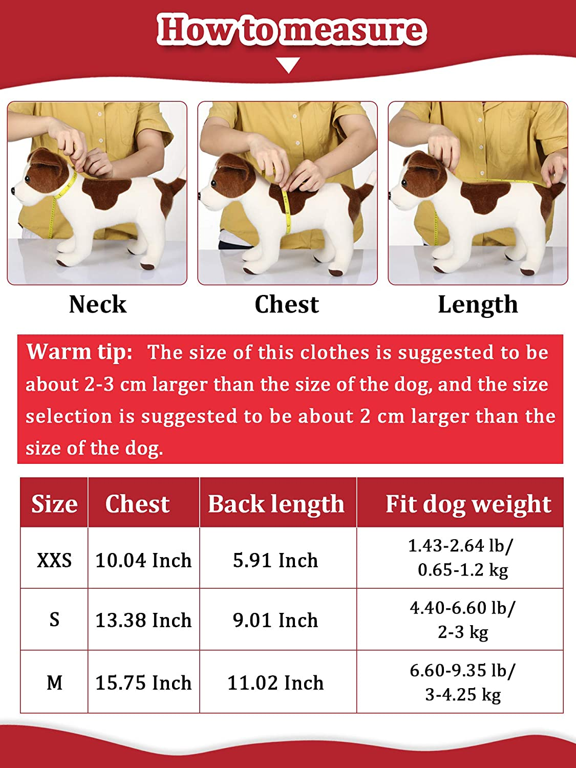 4 Pieces Small Dog Sweaters Dog Hoodie Clothes with Hat for Small Dogs Boy Chihuahua Clothes with Pocket Puppy Pet Winter Clothes Warm Hoodies Coat Sweater Shirt (XXS) - Image 6