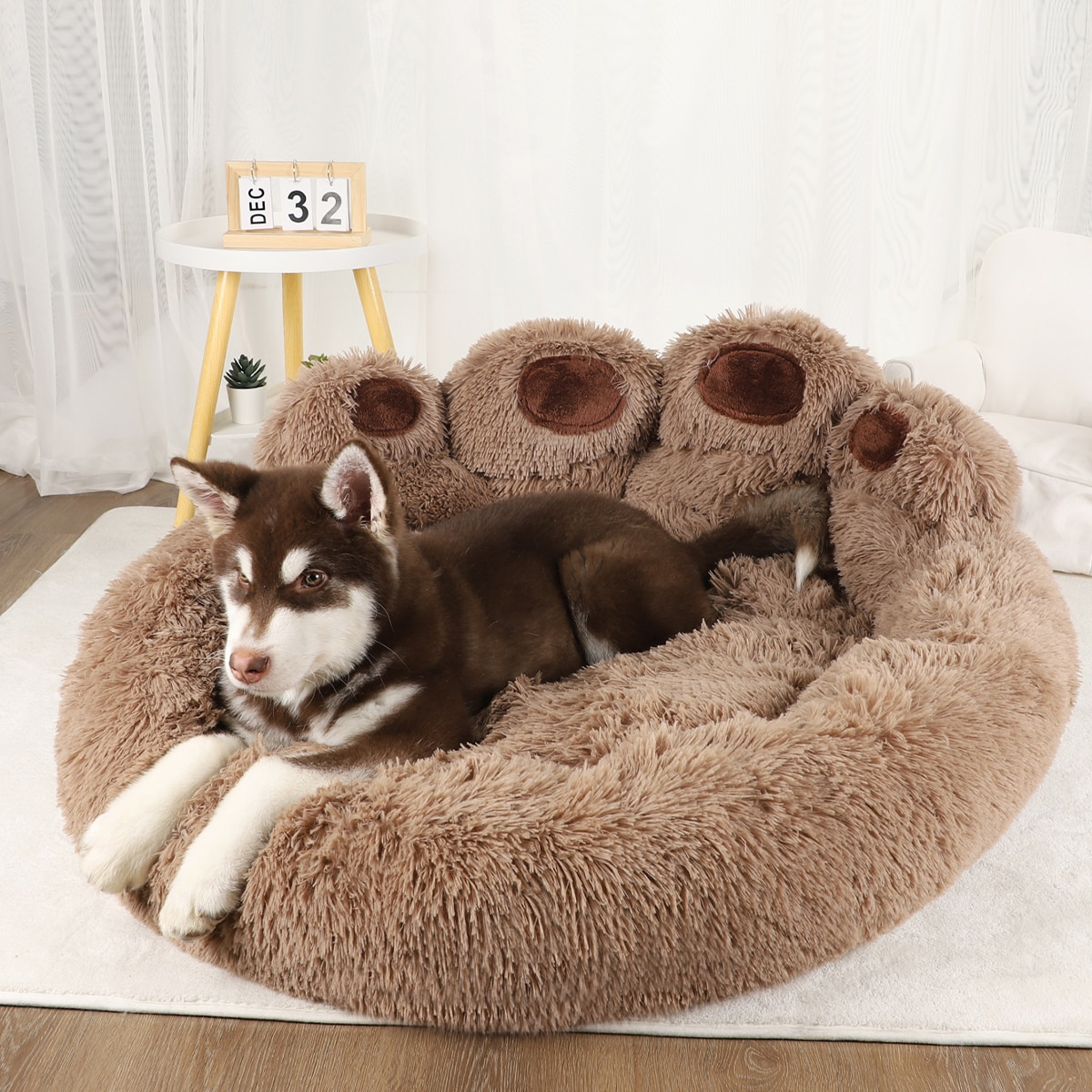 Pet Dog Sofa Beds for Small Dogs Warm Accessories Large Dog Bed Mat Pets Kennel Washable Plush Medium Basket Puppy Cats Supplies - Image 3