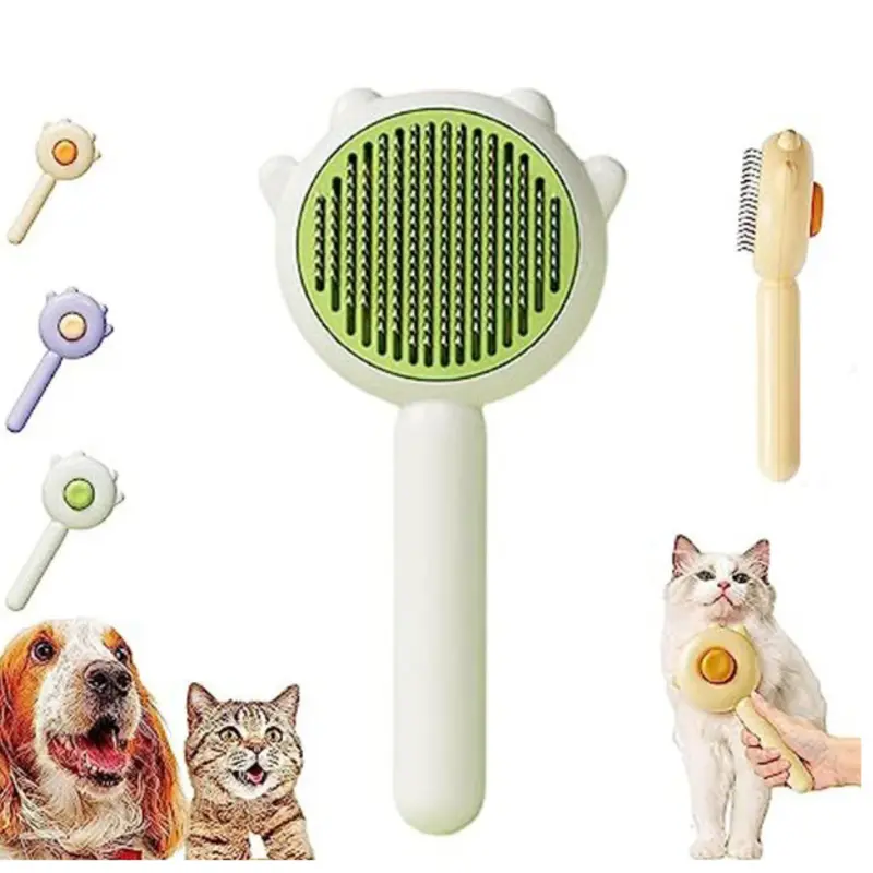 Pamper Your Cat with Our Shedding Button Cat Brush – the Perfect Valentine'S Gift for a Well-Groomed and Happy Pet. Order Now for a Smoother, Cleaner Grooming Experience! - Image 7